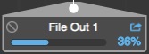 File Out node in progress