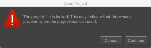 Locked Project